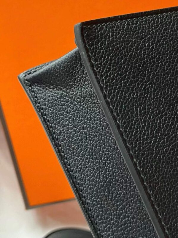 2026-01-06_105946_308-768x1024-1 H Factory Bags Kelly Messenger Evercolor Leather CK89 Black Silver Hardware 25cm Full Handmade