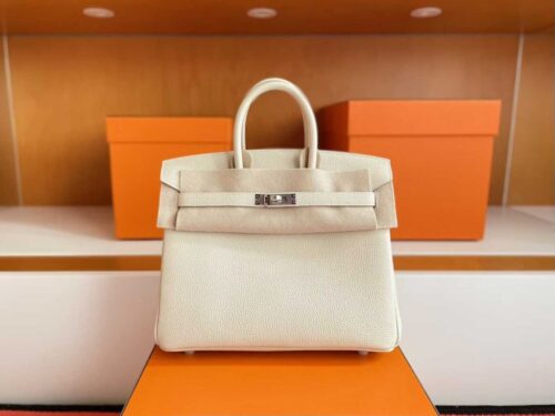 e5beaee4bfa1e59bbee78987_2025-10-10_091440_756_-1024x800-1 H Factory Bags Birkin Togo Leather Cream White Silver Hardware 25cm Full Handmade