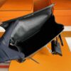 H Factory Bags Hac a Dos Togo Leather CK89 Black Silver Hardware 18cm Full Handmade