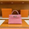 mmexport1744963949600-1024x779-1 H Factory Bags Mini Kelly Ostrich Leather 3Q Pink Silver Hardware 19cm Full Handmade