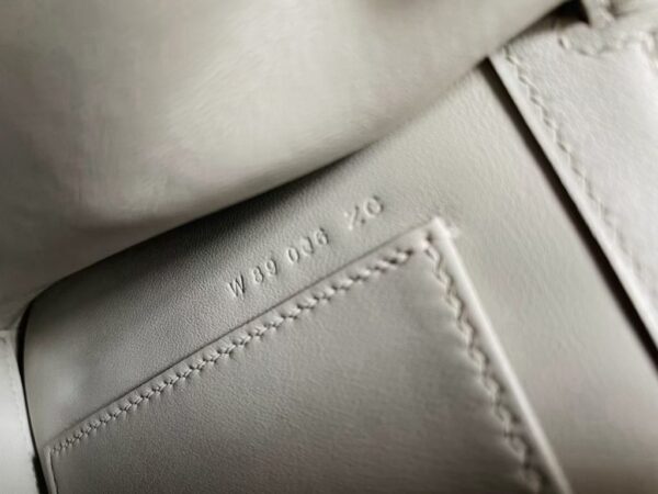 H Factory Bags Kelly Danse Swift Leather Cream White Gold Hardware 22cm Full Handmade