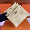 H Factory Bags Kelly Danse Swift Light Yellow Light Gold Hardware 22cm Full Handmade