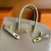 H Factory Bags Birkin Togo Leather Tea Khaki Gold Hardware 25cm Full Handmade