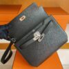 mmexport1745982352998-1024x795-1 H Factory Bags Kelly Depeches Epsom Leather CK89 Black Silver Hardware 25cm Full Handmade