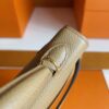 H Factory Bags Mini Kelly Epsom Leather tea khaki Gold Hardware 19cm Full Handmade