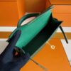 H Factory Bags Mini Kelly Epsom Leather deep green Gold Hardware 19cm Full Handmade