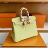 mmexport1746587881270-1024x783-1 H Factory Bags Birkin Togo Leather light yellow Silver Hardware 25cm Full Handmade