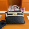 mmexport1746587984288-774x1024-1 H Factory Bags Mini Kelly Ostrich Leather Black Gold Hardware 19cm Full Handmade