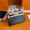 mmexport1746587986316-1024x768-1 H Factory Bags Mini Kelly Ostrich Leather Black Gold Hardware 19cm Full Handmade