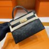 mmexport1746588010547-1024x768-1 H Factory Bags Mini Kelly Ostrich Leather Black Gold Hardware 19cm Full Handmade