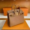 mmexport1748271274169-1024x810-1 H Factory Bags Birkin Togo Leather Golden Brown Gold Hardware 25cm Full Handmade