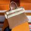 mmexport1749176160968-1024x779-1 H Factory Bags Birkin Togo Leather Golden Brown Gold Hardware 25cm Full Handmade
