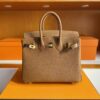 mmexport1749176171148-1024x799-1 H Factory Bags Birkin Togo Leather Golden Brown Gold Hardware 25cm Full Handmade