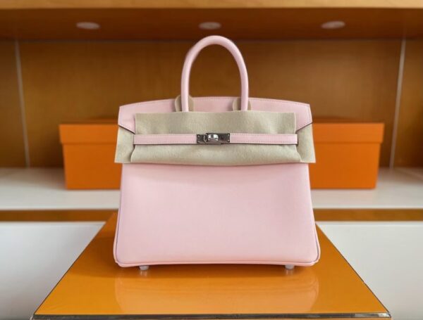 mmexport1749176494854-1024x777-1 H Factory Bags Birkin Swift Leather 3Q watercolor pink Silver Hardware 25cm Full Handmade