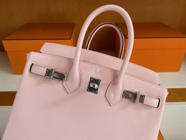 mmexport1749176505754-1024x768-1 H Factory Bags Birkin Swift Leather 3Q watercolor pink Silver Hardware 25cm Full Handmade