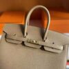 mmexport1750840806394-1024x768-1 H Factory Bags Birkin Epsom Leather outer seam OM Tea Khaki Gold Hardware 25cm Full Handmade