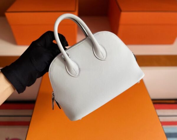 mmexport1750843553259-1024x810-1 H Factory Bags Mini Bolide Swift Leather Light Blue Silver Hardware 18cm Full Handmade