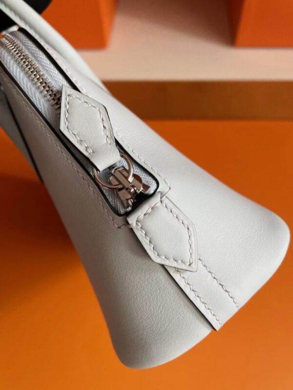 mmexport1750843555545-768x1024-1 H Factory Bags Mini Bolide Swift Leather Light Blue Silver Hardware 18cm Full Handmade