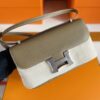 mmexport1750845165285-1024x768-1 H Factory Bags Constance Epsom Leather Etoupe Grey Silver Hardware 23cm Full Handmade
