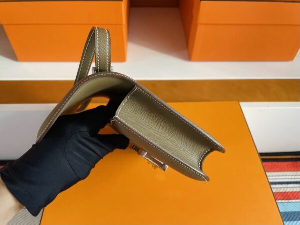 mmexport1750845168960-1024x768-1 H Factory Bags Constance Epsom Leather Etoupe Grey Silver Hardware 23cm Full Handmade