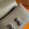 mmexport1750845171012-1024x768-1 H Factory Bags Constance Epsom Leather Etoupe Grey Silver Hardware 23cm Full Handmade