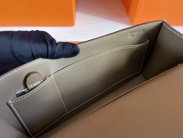 mmexport1750845173007-1024x769-1 H Factory Bags Constance Epsom Leather Etoupe Grey Silver Hardware 23cm Full Handmade