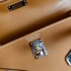 mmexport1753928868316-768x1024-1 H Factory Bags Mini Kelly Epsom Leather Golden Brown Silver Hardware 19cm Full Handmade