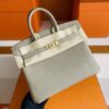 mmexport1754474435002-1024x788-1 H Factory Bags Birkin Togo Leather Turtledove Grey Gold Hardware 25cm Full Handmade