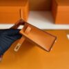 H Factory Bags Mini Kelly Epsom Leather Orange Gold Hardware 19cm Full Handmade