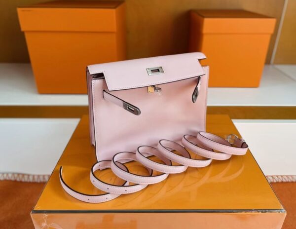 mmexport1755853412899-1024x792-1 H Factory Bags Kelly Dance Swift Leather 3Q pastel pink Silver Hardware 22cm Full Handmade