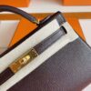mmexport1755853682120-768x1024-1 H Factory Bags Mini Kelly Chever Leather Brownish Red Gold Hardware 19cm Full Handmade