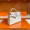 mmexport1755855806392-1024x797-1 H Factory Bags Mini Kelly Chever Leather Mushroom White Silver Hardware 19cm Full Handmade