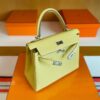 mmexport1757474588736-1024x768-1 H Factory Bags Kelly Togo Leather 1Z Light Yellow Silver Hardware 25cm Full Handmade Phw