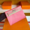 H Factory Bags Kelly Dance Evercolor Leather Candy Pink Silver Hardware 22cm Full Handmade Phw