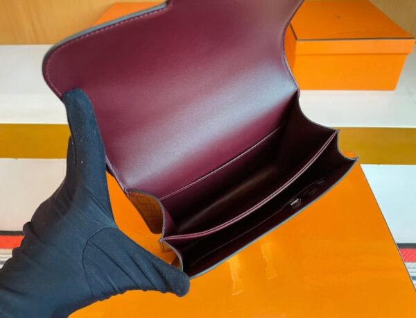 mmexport1757476113483-1024x782-1 H Factory Bags Constance Matte Alligator Crocodile Reddish Brown Gold Hardware 18cm Full Handmade