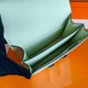 mmexport1757476141490-1024x768-1 H Factory Bags Constance Epsom Leather Light Green Silver Hardware 18cm Full Handmade