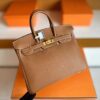 mmexport1758251895818-1024x776-1 H Factory Bags Birkin Togo Leather CK37 Golden Brown Gold Hardware 25cm Full Handmade