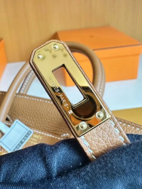 mmexport1758251905272-768x1024-1 H Factory Bags Birkin Togo Leather CK37 Golden Brown Gold Hardware 25cm Full Handmade