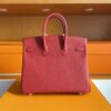mmexport1760686557549-1-1024x772-1 H Factory Bags Birkin Togo Leather Watermelon Red Rose Gold Hardware 25cm Full Handmade Rghw