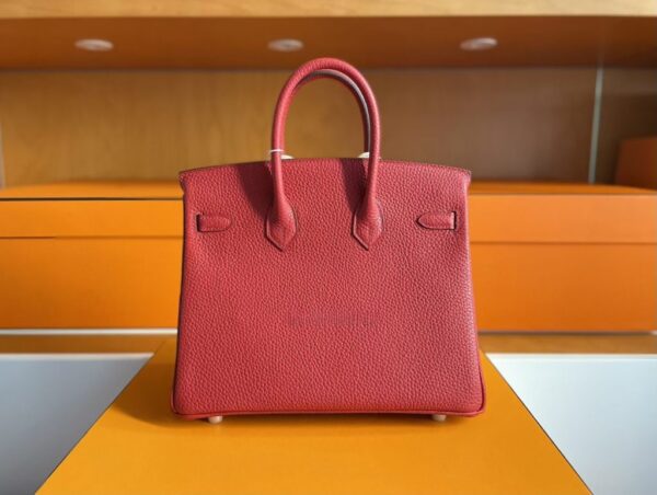 mmexport1760686557549-1-1024x772-1 H Factory Bags Birkin Togo Leather Watermelon Red Rose Gold Hardware 25cm Full Handmade Rghw