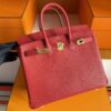 mmexport1760686566961-1-1024x779-1 H Factory Bags Birkin Togo Leather Watermelon Red Rose Gold Hardware 25cm Full Handmade Rghw