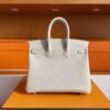 mmexport1760686707144-1-1024x774-1 H Factory Bags Birkin Togo Leather Cream White Silver Hardware 25cm Full Handmade Phw