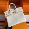 mmexport1760686708734-1-1024x768-1 H Factory Bags Birkin Togo Leather Cream White Silver Hardware 25cm Full Handmade Phw